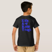 子供は競争堅いKARTのワイシャツです Tシャツ (裏面フル)