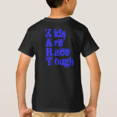 子供は競争堅いKARTのワイシャツです Tシャツ (裏面)