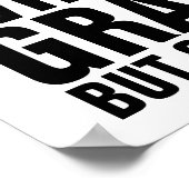 子供は誰もおばあちゃんのシンボルや象徴を台無しにしない ポスター (角)