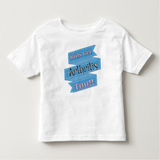 子供は関節炎のTシャツJIAを余りに得ます トドラーTシャツ