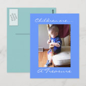 子供は…......宝 ポストカード (正面/裏面)