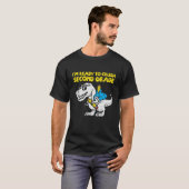 子供はImクラッシュ準備ができて2年生2NdトレックスDino Tシャツ (正面フル)