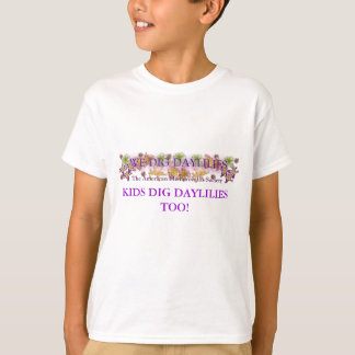 子供はTシャツにデイリーを掘る Tシャツ