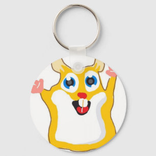 子供へかわいいハムスターのkeychain キーホルダー