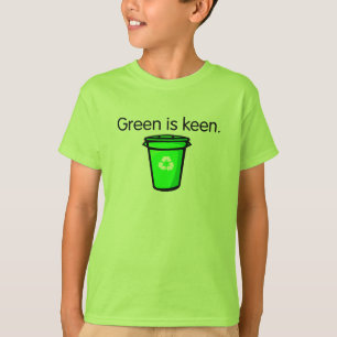 子供へかわいいリサイクルのワイシャツ Tシャツ