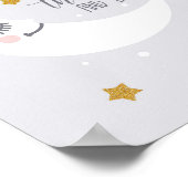 子供への愛を月と壁の装飾まで-子供部屋の壁に飾るアート ポスター (角)