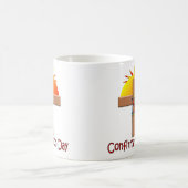 子供へカトリック教の確認日 コーヒーマグカップ (中央)
