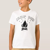子供へキャンプBub Tシャツ (正面)