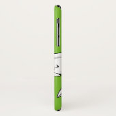 子供へクールでおもしろいでかわいくユーモアのあるな漫画の鶏 Case-Mate iPhoneケース (裏面/左)