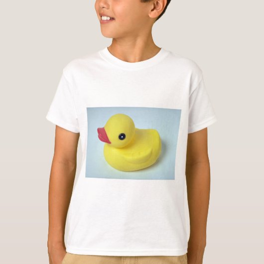 子供へゴム製ダッキーの人形 Tシャツ (正面)