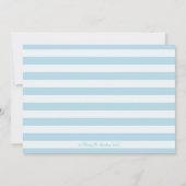 子供へサーフボードの誕生会(どの年齢でも) 招待状 (裏面)