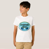 子供へトンボの人のロゴのTシャツ Tシャツ (正面フル)