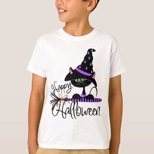 子供へハッピーハローウィンのワイシャツ! Tシャツ (正面)