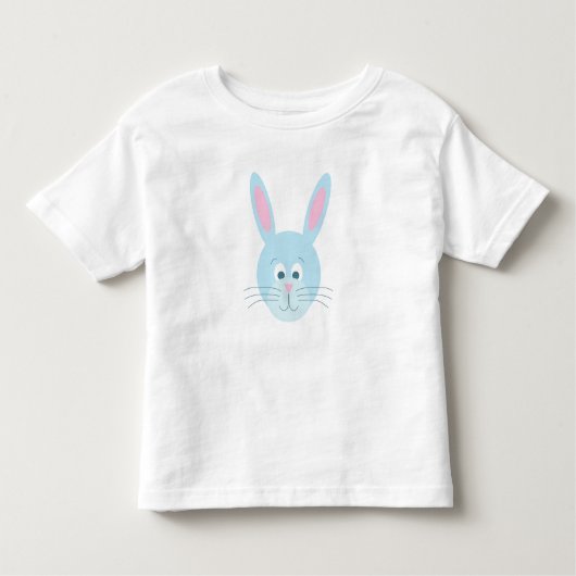 子供へバニーのワイシャツ トドラーTシャツ (正面)