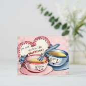 子供へバレンタイン シーズンポストカード (スタンド正面)