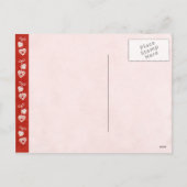 子供へバレンタイン シーズンポストカード (裏面)