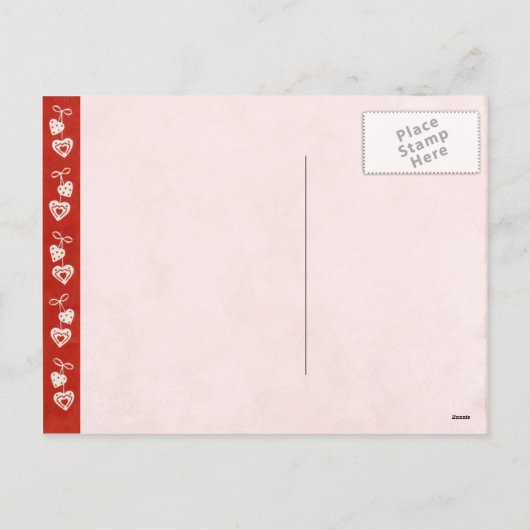 子供へバレンタイン シーズンポストカード (裏面)