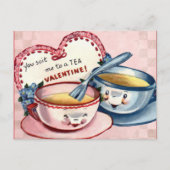 子供へバレンタイン シーズンポストカード (正面)