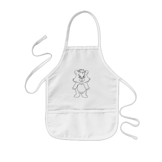 子供へパーソナライズなエプロン 子供用エプロン (正面)