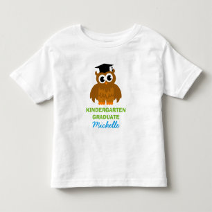 子供へパーソナライズな幼稚園の卒業生のワイシャツ トドラーTシャツ