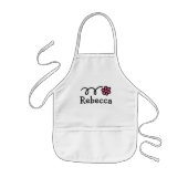 子供へパーソナライズな絵画のエプロン 子供用エプロン (正面)