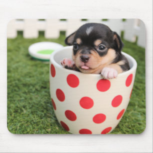 子供へマグのかわいい犬 マウスパッド