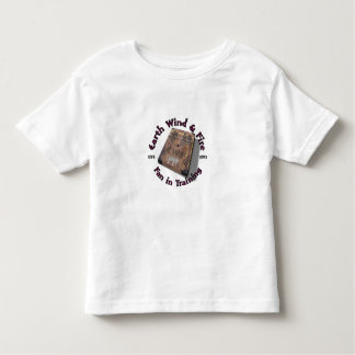 子供へ地球の風および火 トドラーTシャツ