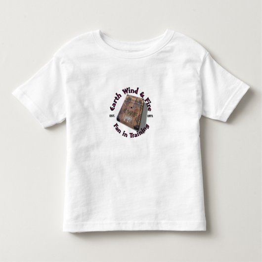 子供へ地球の風および火 トドラーTシャツ (正面)