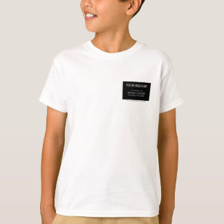 子供へ未来の宣教師名札のTシャツ Tシャツ