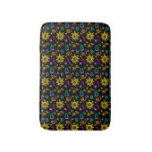 子供へ背景のカラフルなデザイン バスマット (正面縦)