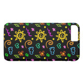 子供へ背景のカラフルなデザイン Case-Mate iPhoneケース (裏面(横))
