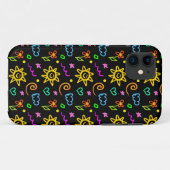 子供へ背景のカラフルなデザイン Case-Mate iPhoneケース (裏面(横))