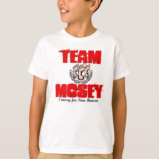 子供へ赤十字 Tシャツ (正面)