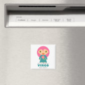 子供へ《星座》乙女座の(占星術の)十二宮図 マグネット (インサイチュ (食洗機))