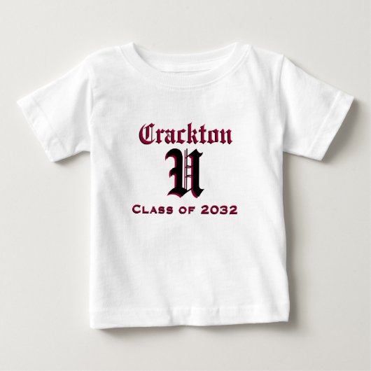 子供へCrackton U - 2032年のクラス ベビーTシャツ (正面)