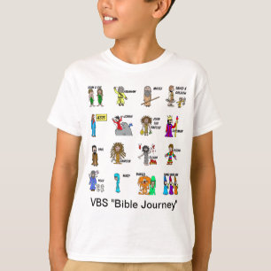 子供へVBSの聖書の旅行のワイシャツ Tシャツ
