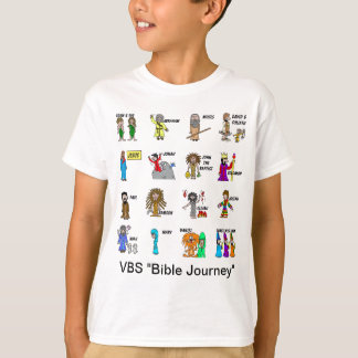 子供へVBSの聖書の旅行のワイシャツ Tシャツ