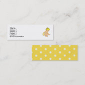 子供またはベビーの企業 スキニー名刺 (正面/裏面)