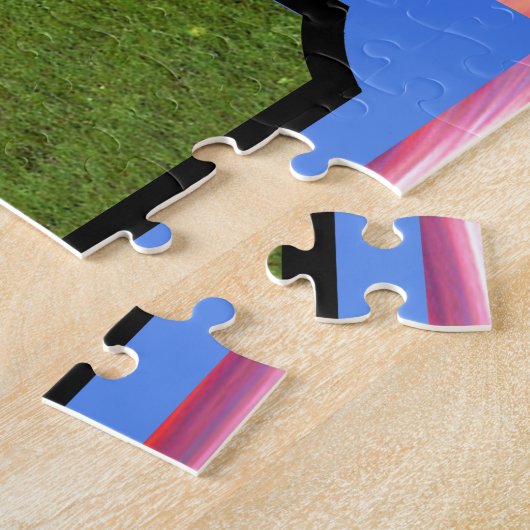 子供または家族横のpuzzle2の写真 ジグソーパズル (側面)