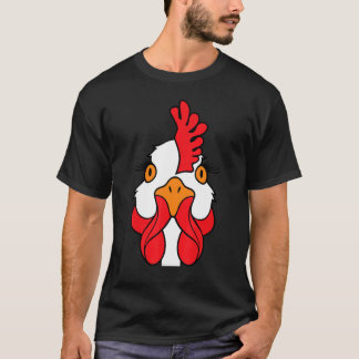 子供も大人もかわいいニワトリのハロウィンコスチューム Tシャツ