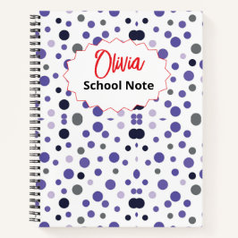 子供や先生のための楽しい学校用品 ノートブック