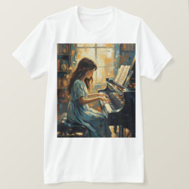 子供や音楽愛好家、家族への素敵な音楽の贈り物 Tシャツ