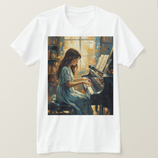 子供や音楽愛好家、家族への素敵な音楽の贈り物 Tシャツ