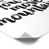 子供よ、山を動かすだろう ポスター (角)