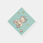 子供らしい魅力的なデザイン スタンダードカクテルナプキン (角)