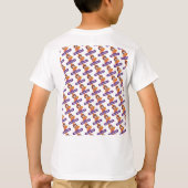 子供をトリックまたは治療する Tシャツ (裏面)