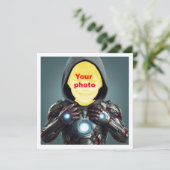 子供をヒーローにしよう！オリジナルヒーローカード カード (スタンド正面)