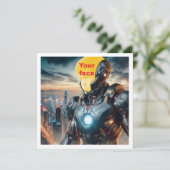 子供をヒーローにしよう！オリジナルヒーローカード カード (スタンド正面)