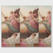 子供を伴う守護天使 ラッピングペーパー (フラット)