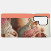 子供を伴う守護天使 SAMSUNG GALAXYケース (裏面横)